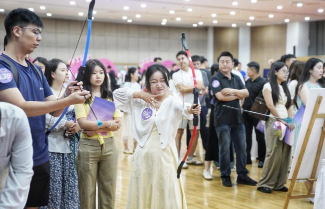 西城举办七夕文化行径,200余名后生纯粹寻爱